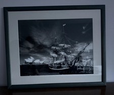 Signed framed photograph - signed,