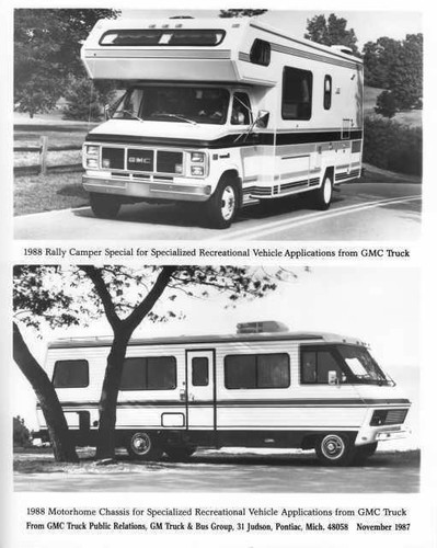 1988 gmc rally camper - gmc, special