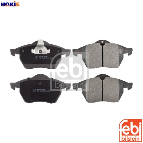 Brake pad set - pad,