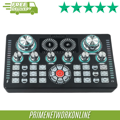 Live sound card set studio - live,