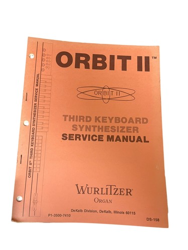 Wurlitzer orbit third - wurlitzer, ii