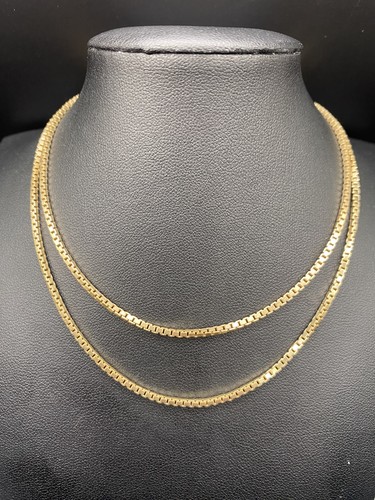 9ct yellow gold box - 9ct,