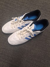Men adidas Adipure 11Questra TF White/Black/Blue size 12 trainers/boots