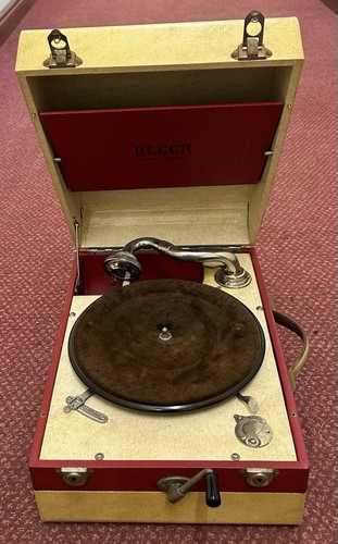 Vintage decca portable wind - decca,