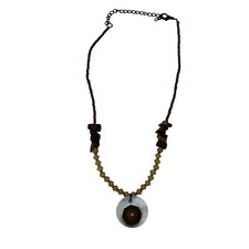 Vintage Amber Style Necklace