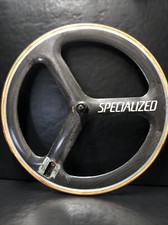 SPECIALIZED 700c 8SPD REAR TRI SPOKE CARBON ROAD BIKE WHEEL DUPONT SHIMANO TREK