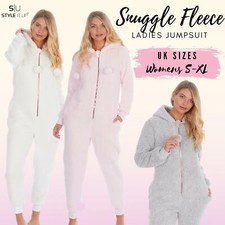 Womens Ladies Plain Jumpsuit