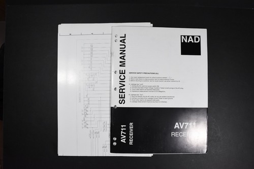 Nad av711 receiver - av711,