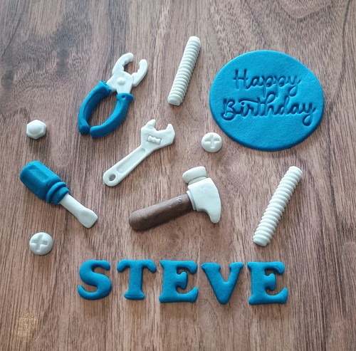 Handmade edible fondant - , tools