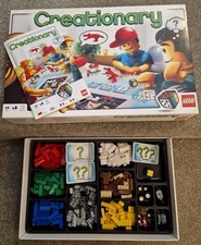 LEGO Creationary Buildable Game 3844 Set with Instructions.