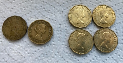 Job lot three - penny, coin