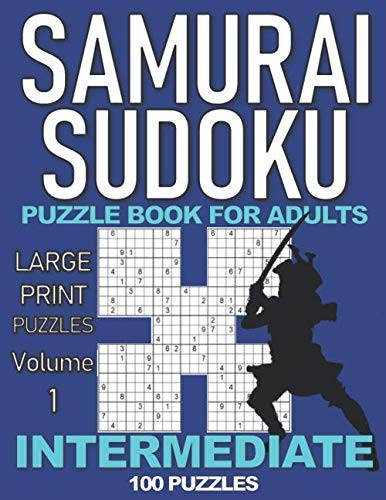 Samurai sudoku puzzle - puzzle, book