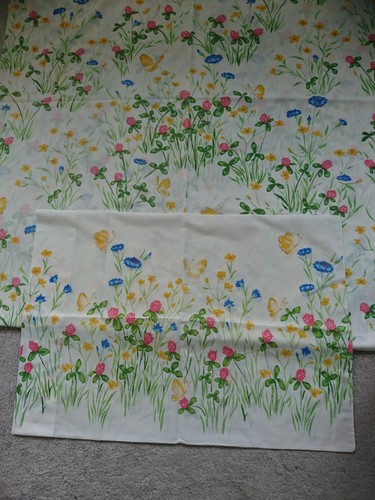 Vintage floral butterfly flat - floral&butterfly,