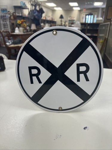 Vintage railroad crossing - railroad,