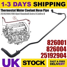 THERMOSTAT WATER HOSE PIPE Fit VAUXHALL VECTRA C ZAFIRA 1.6 1.8 ASTRA H INSIGNIA