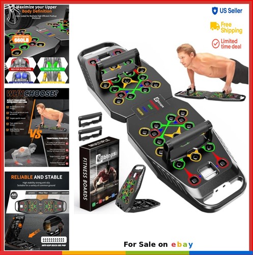 Push up board foldable - up,