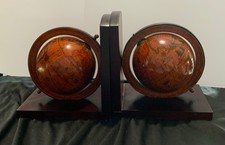 Spinning Globe Bookends -