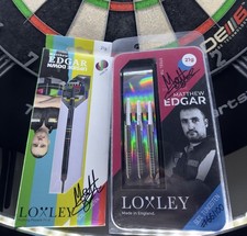 Loxley Matthew Edgar X2 Signed Darts Sets - Limited Edition Gen 1 & Upside Downs