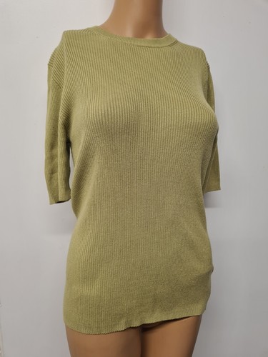 Ribbed top short sleeve - short,