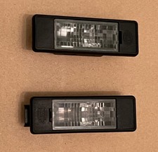 Genuine,Rover 25 Facelift 2004-2006 , Rear Number plate light XFC000160,Pair