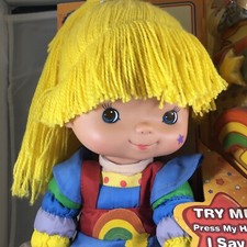 Talking rainbow brite - brite, doll