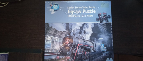 1000 pieces steam train - 1000,
