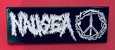 NAUSEA  Big Metal Enamel Big