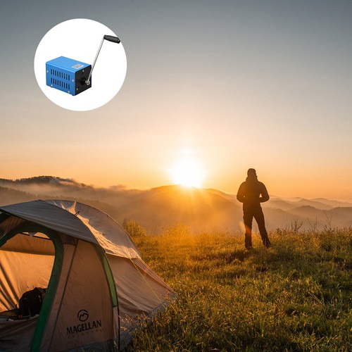 Portable hand crank generator - portable,