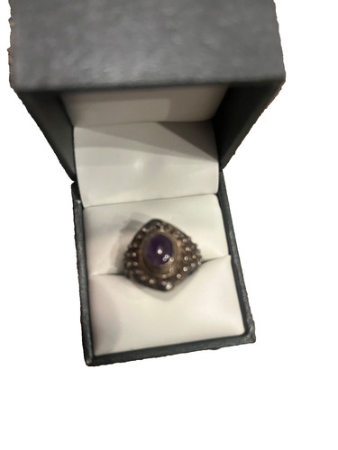 Vintage 925 purple amethyst - 925,