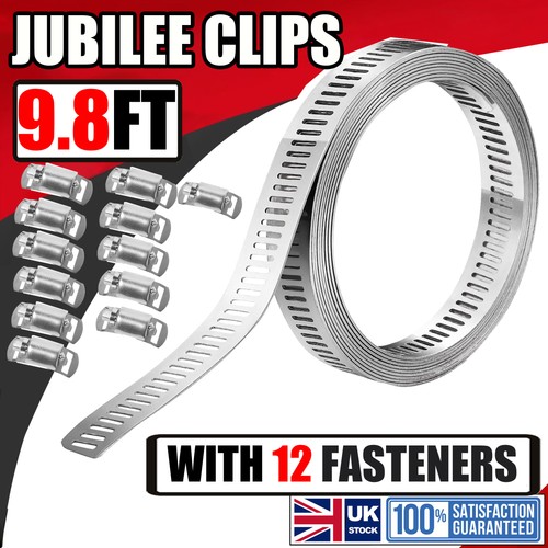 8ft jubilee clips - jubilee, 304