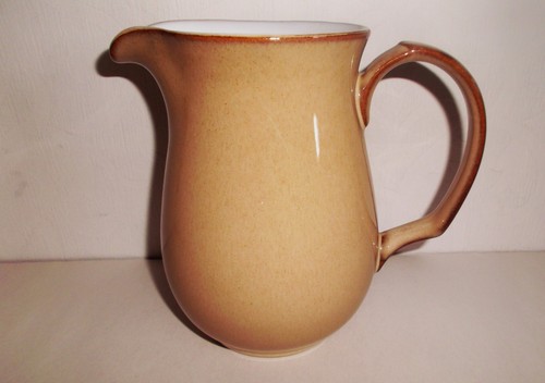 Denby light brown jug - light,