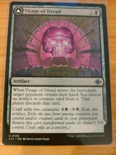 Mtg visage dread - visage,