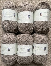 Rowan Purelife Boucle Yarn 100% Wool Shade 00221 Light Brown Masham 6x100g