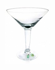 New decorative olive decorated large 48 oz martini glass or centerpiece