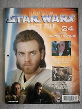 THE OFFICIAL STAR WARS FACT FILE Issue 24 OBI-WAN Near Mint Condition Magazine