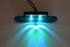 # 2X Flush Navy-Green Lights