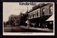 Haslingden - Street Scene - real photographic postcard
