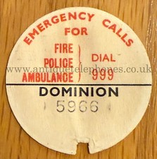 Genuine GPO telephone dial