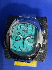 Invicta Lupah 44mm mod 43401 sil/ice blue, Swiss Movt, men’s wristwatch
