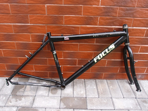 Steel retro mtb frame - steel, set