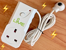 ⭐️DEAL⭐LIME ENERGY SAVING PLUG⭐IR RECEIVER⭐CONTROL WITH YOUR REMOTE⭐ES1016⭐240V⭐