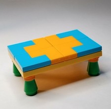 Lego 6x4 multicoloured - lego,