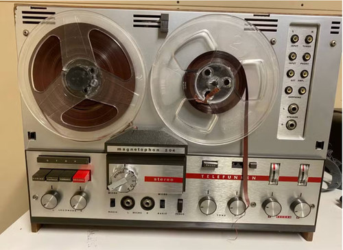 Vintage telefunken magnetophon - vintage,