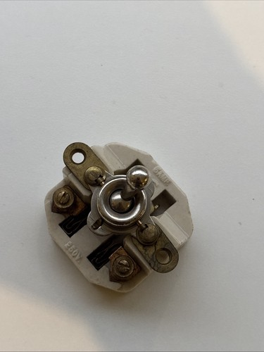 Crabtree ceramic 5amp - ceramic, single