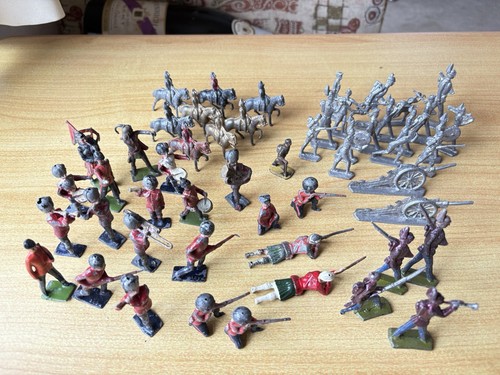 Vintage lead soldiers - vintage, &