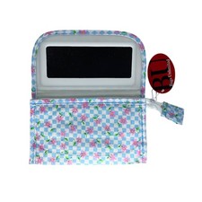 Vienna Blue Patterned Cosmetic