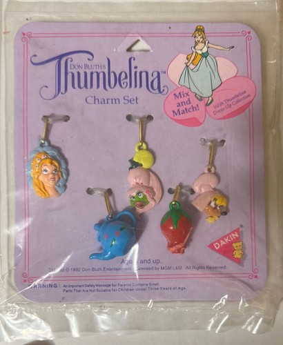 Vintage 1992 thumbelina charm - 1992,
