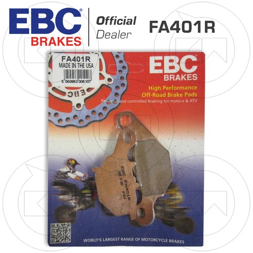 Brake pads rear ebc fa401r - pads,