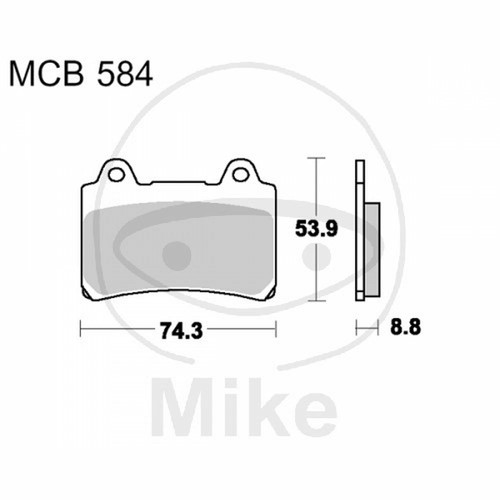 Brake pads std - brake, lucas