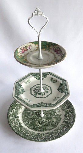 Vintage tier cake stand - vintage,